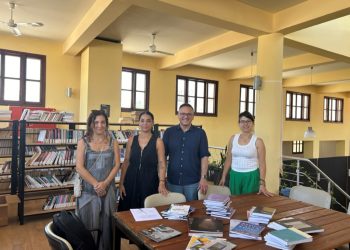 DAÜ Yayınevi’nden Gazimağusa Belediyesi Sonay Adem Kütüphanesi ve Mağusa Kent Müzesi Derneği’ne hediye