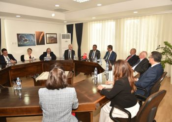 Dışişleri Bakanı Ertuğruloğlu, CHP heyetini kabul etti…“Ulusal davalar partiler üstü davalardır”