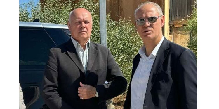 Iain Duncan Smith, Hasipoğlu ile birlikte Maraş’ı ziyaret etti