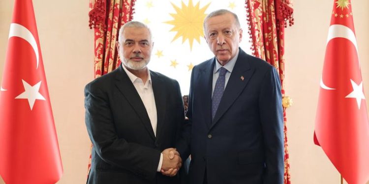 TC Cumhurbaşkanı Erdoğan’dan Heniyye’nin ailesine taziye telefonu