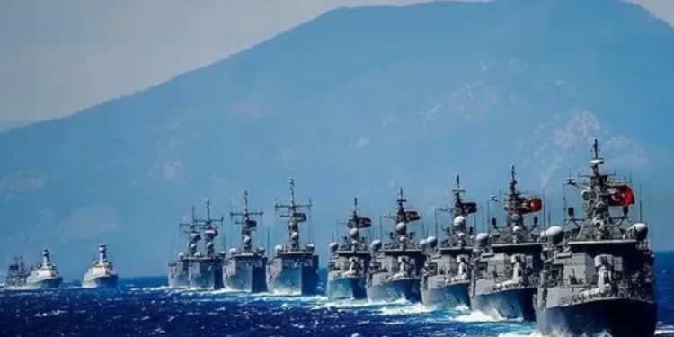 TC Milli Savunma Bakanlığı yarın KKTC’de 50 gemiyle geçit töreni yapacak