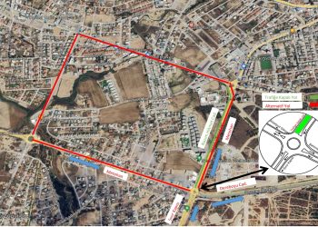Metehan çemberinden Ortaköy’e gidiş 25 Temmuz’a kadar trafiğe kapalı…