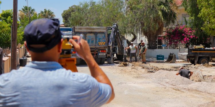 Gazimağusa Belediyesi, Gossip Evleri Bölgesi’ndeki yağmur suyu derenaj sorununu çözdü