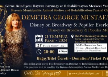 Soprano Demetra George Mustafaoğlu, 21 Temmuz’da Bel-Paz Rekreasyon Alanı’nda sahne alacak