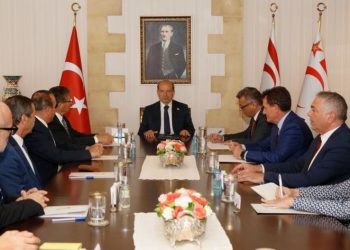 Cumhurbaşkanı Tatar’ın Meclis’te temsil edilen siyasi partilerle görüşmesi sona erdi