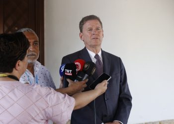 Tatar- Stewart görüşmesi tamamlandı… Stewart: “Ara bölgedeki ‘askerileşmeden’ endişeliyiz”