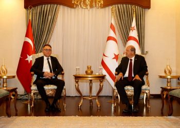 Cumhurbaşkanı Tatar, Yüksek Mahkeme Başkanı Özerdağ’ı kabul etti