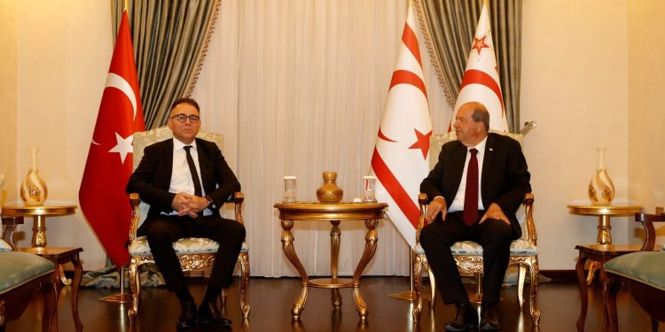 Cumhurbaşkanı Tatar, Yüksek Mahkeme Başkanı Özerdağ’ı kabul etti