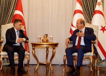 Cumhurbaşkanı Tatar, SANKON Genel Başkanı Cevahiroğlu’nu kabul etti