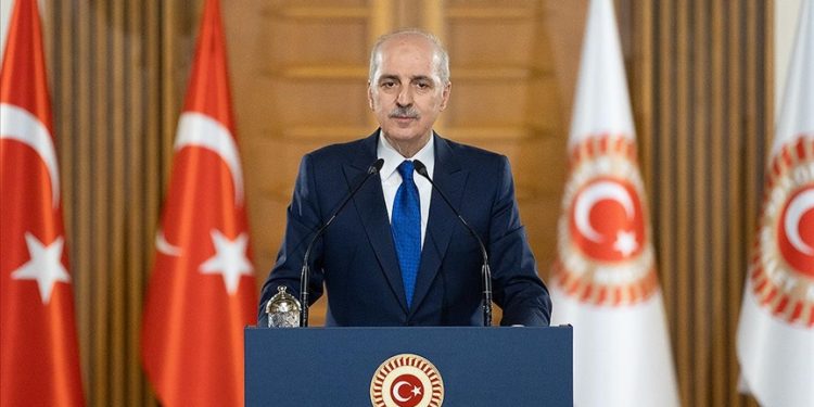 Kurtulmuş: “Bizim için Filistin, bir milli davadır. Kıbrıs davası neyse, Azerbaycan’ın Karabağ davası neyse, bizim için, Türk milleti için Filistin aslında böyle bir davadır”