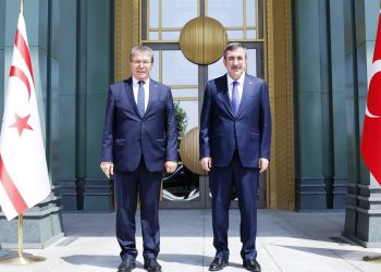 Başbakanı Üstel, Ankara’da TC Cumhurbaşkanı Yardımcısı Yılmaz ile görüştü….Üstel, “İktisadi ve Mali İşbirliği Anlaşması”nın en büyük anlaşma olduğunu belirtti