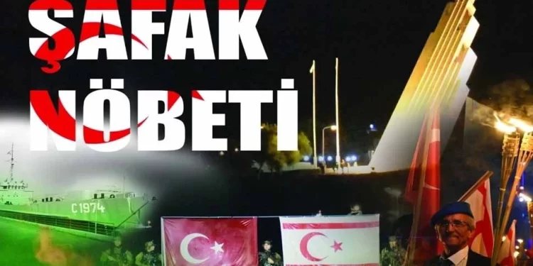 Barış Harekatı’nın 50. yıl dönümünde 19 Temmuz gecesi ‘Şafak Nöbeti’ tutulacak