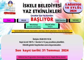 İskele Belediyesi çocuklara yönelik yaz etkinliği düzenliyor