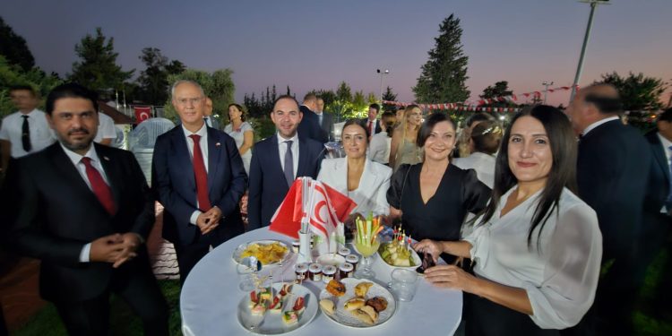 Güvenlik Kuvvetleri Komutanlığı Boğaz Karargahı’nda resepsiyon düzenlendi