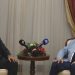Görev süresi dolan Büyükelçi Feyzioğlu Başbakan Üstel’i ziyaret etti