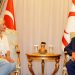 Cumhurbaşkanı Tatar sanatçı Ayşegül Zaim’i kabul etti