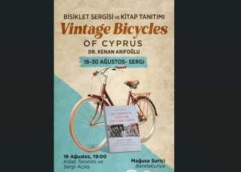 “Vintage Bicycle of Cyprus” bisiklet sergisi ve kitap tanıtımı yarın yapılıyor