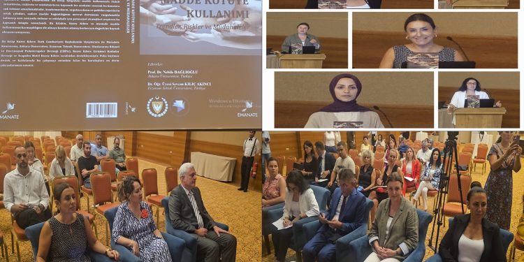 “Kuzey Kıbrıs’ta Madde Kötüye Kullanımı, Trendler, Riskler ve Müdahaleleri” kitabı tanıtıldı