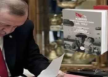 TC Cumhurbaşkanlığı İletişim Başkanlığı, “Kıbrıs Barış Harekatı’nın 50. Yılı” kitabı hazırladı…TC Cumhurbaşkanı Erdoğan:Gayemiz; 1974’te getirilen barışın kalıcılığını temin etmek