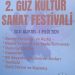 Gaziveren’de 2. Güz Kültür Sanat Festivali yapılıyor