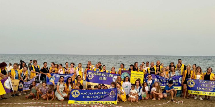 Caretta carettalar İskele sahilinde denize bırakıldı