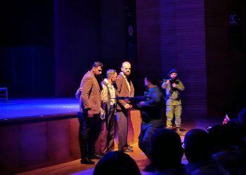 “Her Şey Bu Vatan İçin” adlı tiyatro oyunu Gazimağusa’da sahnelendi