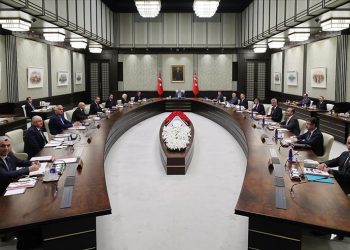 TC Cumhurbaşkanlığı Kabinesi Erdoğan başkanlığında toplandı