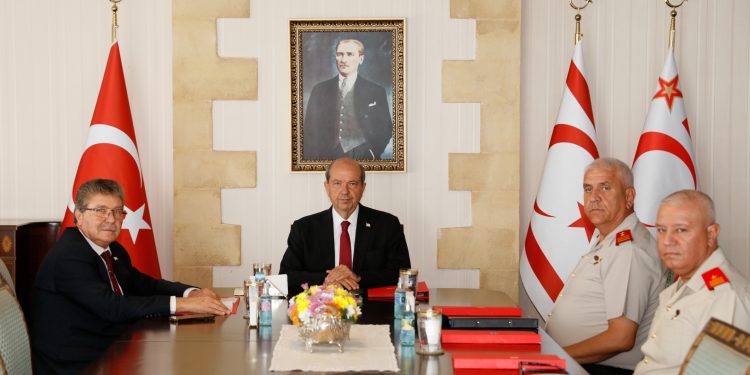 Yüksek Değerlendirme Kurulu Cumhurbaşkanı Ersin Tatar başkanlığında toplandı