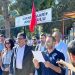 CTP Girne İlçesi, Girne Maarif Anaokulu önünde basın açıklaması yaptı