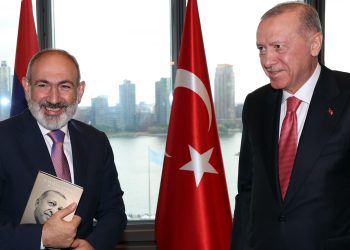 Erdoğan, Ermenistan Başbakanı Paşinyan’ı kabul etti