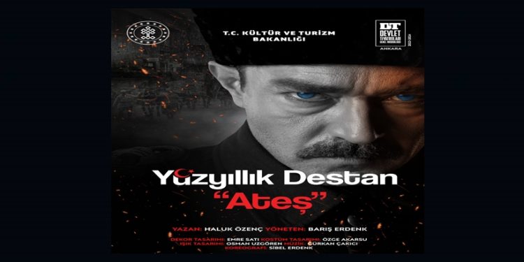 “Yüzyıllık Destan Ateş” pazartesi Tatlısu’da sahnelenecek