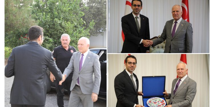 Töre’den Büyükelçi Serim’e nezaket ziyareti