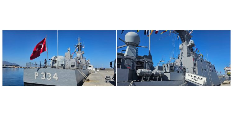 TCG Meltem Girne, TCG Bartın ise Gazimağusa limanında halkın ziyaretine açıldı