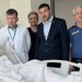 Cumhurbaşkanı Tatar, Adem Altun ve doktoru Dr. Mesut Sönmez ile görüşüp bilgi aldı