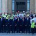 Cumhurbaşkanı Tatar ile Türkiye Cumhurbaşkanı Yardımcısı Yılmaz inşaat alanında incelemelerde bulundu