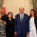 Cumhurbaşkanı Tatar, Değirmenlik Sanat Derneği Başkanı ve yönetim kurulu üyelerini kabul etti