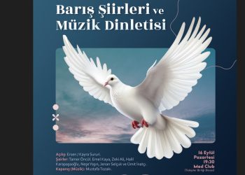“Barış Şiirleri ve Müzik Dinletisi” pazartesi akşamı KTTB Lokali’nde yer alacak