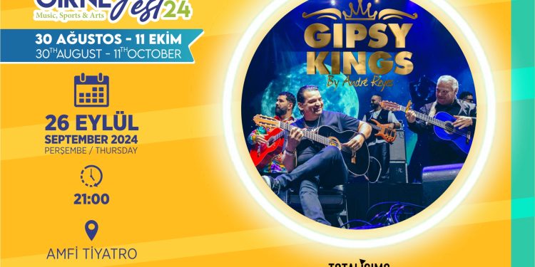 Gipsy Kings, yarın akşam Girne Amfitiyatro’da sahne alacak