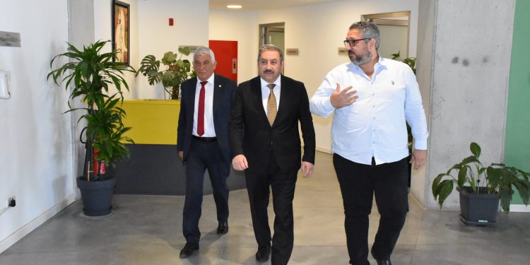 Şenkul, Azerbaycan Şehir Belediyeleri Birliği Başkanı Taghiyev ile görüştü