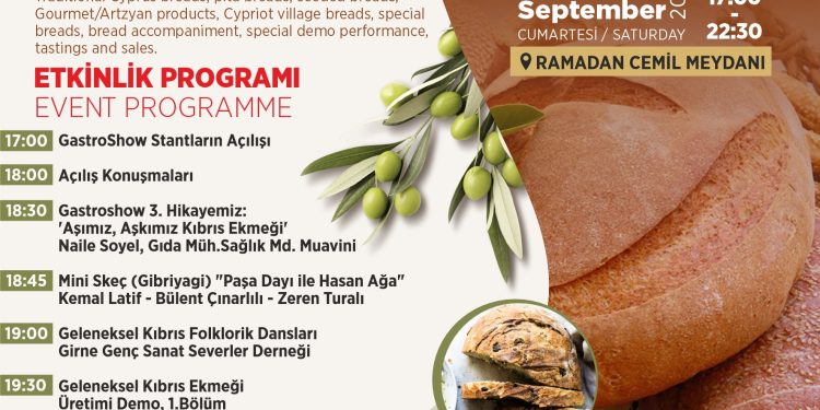 3. Gastro Show “Geleneksel Kıbrıs Ekmekleri” konsepti ile gerçekleşiyor