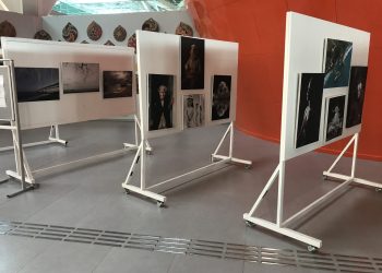 ‘‘İki Kare Bir Çizgi” karma fotoğraf sergisi Ercan Havalimanı’nda açıldı