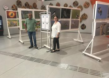 “Kıbrıs Yaban Hayatı” fotoğraf sergisi Ercan Havalimanı’nda açıldı