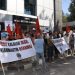KTOEÖS, Cumhurbaşkanlığı Yerleşkesi ve Eğitim Bakanlığı önünde eylem yaptı