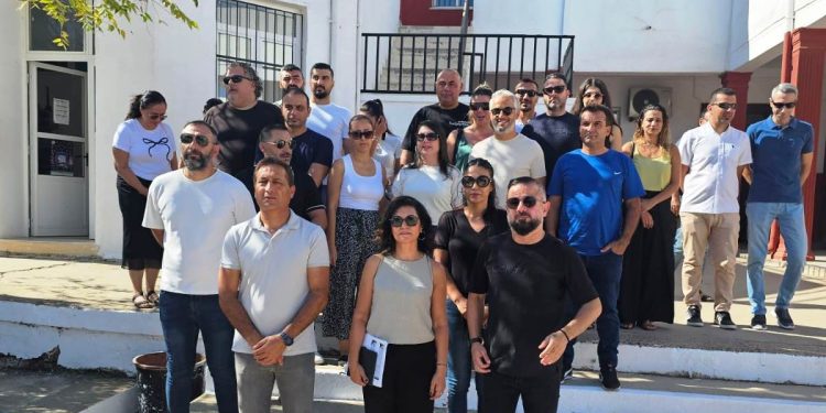 KTOEÖS Dr. Fazıl Küçük Endüstri Meslek Lisesi’nde açıklama yaptı: ‘Güvenli bir eğitim ortamı sağlanana kadar sesimizi duyurmaya devam edeceğiz’