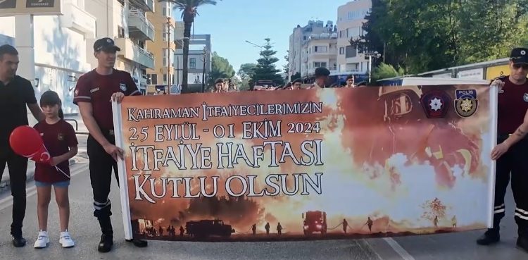 İtfaiye Haftası başladı…Başkent Lefkoşa’da kortej düzenlendi