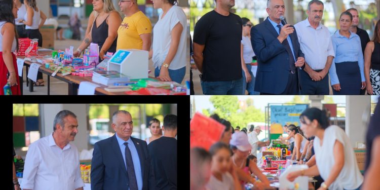 Gazimağusa’da “Okul Başlıyor Pazarı” kuruldu