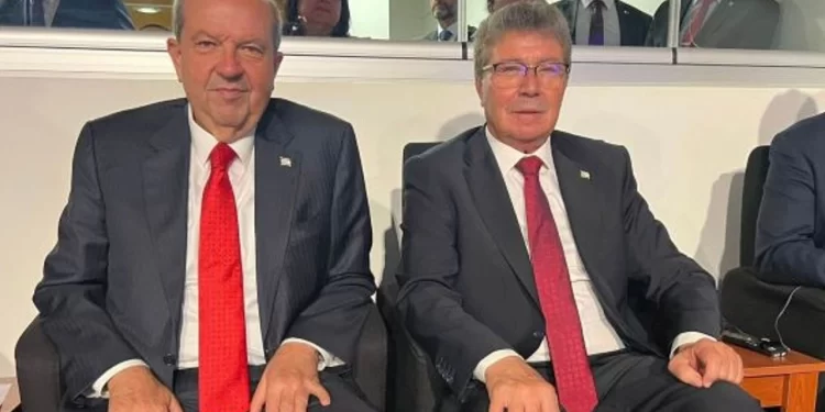 Cumhurbaşkanı Tatar yeniden UBP Genel Başkanı seçilen Üstel’i tebrik etti