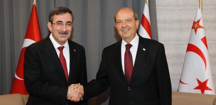 Cumhurbaşkanı Tatar, Türkiye Cumhurbaşkanı Yardımcısı Yılmaz ile görüştü