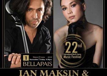 Uluslararası Kuzey Kıbrıs Müzik Festivali kapsamında yarın akşam Ian Maksin ve Taliya Hafiz konser verecek
