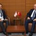 Dışişleri Bakanı Ertuğruloğlu, TC Millî Savunma Bakanı Güler ile görüştü